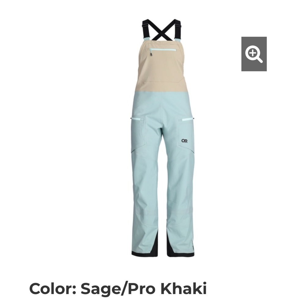 NWT Outdoor Research Skytour AscentShell Bib Pant Womens Ski Waterproof Small - Picture 3 of 15